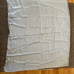 Nguatrang Silk silver blanket 100% silk mulberry new unused comes w white pouch